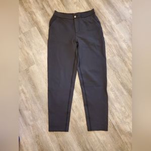 Lululemon City Trek Trousers II Black Size 6 Stretch Active Dress Pants